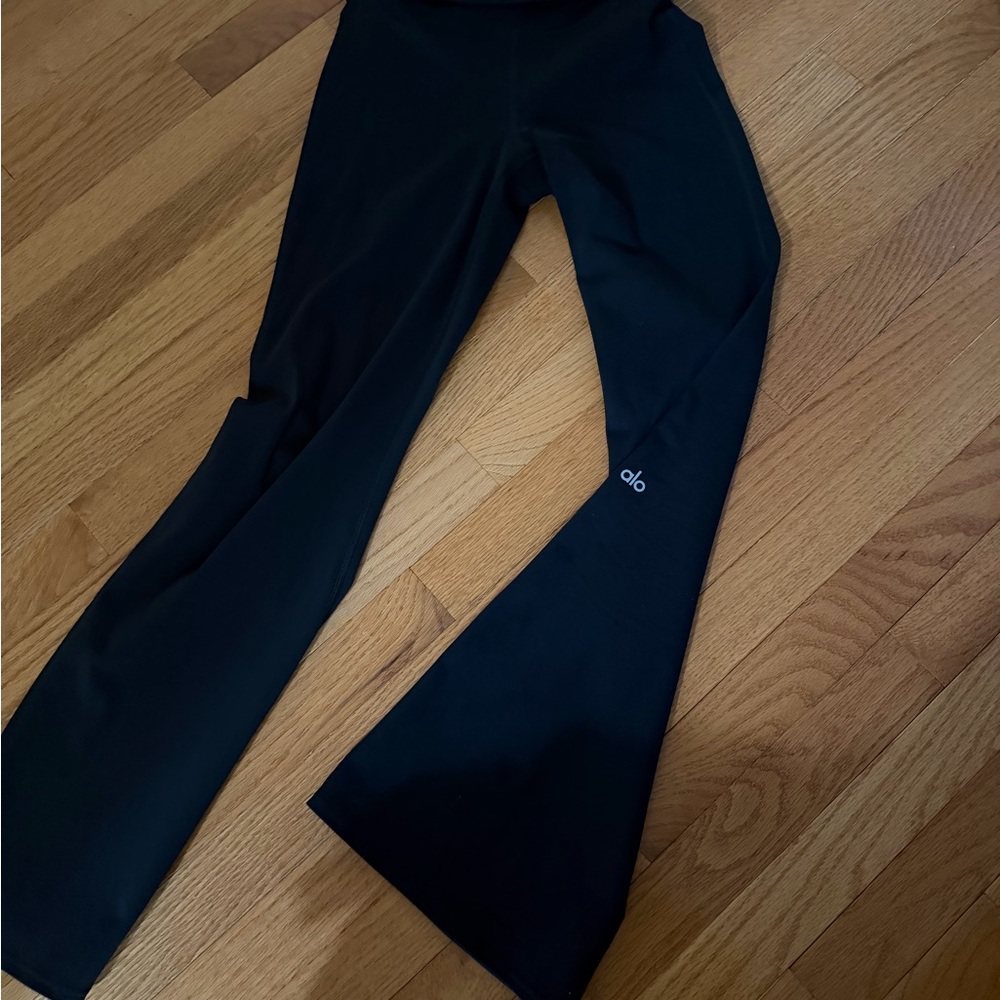 ALO Yoga Black Flare Pants